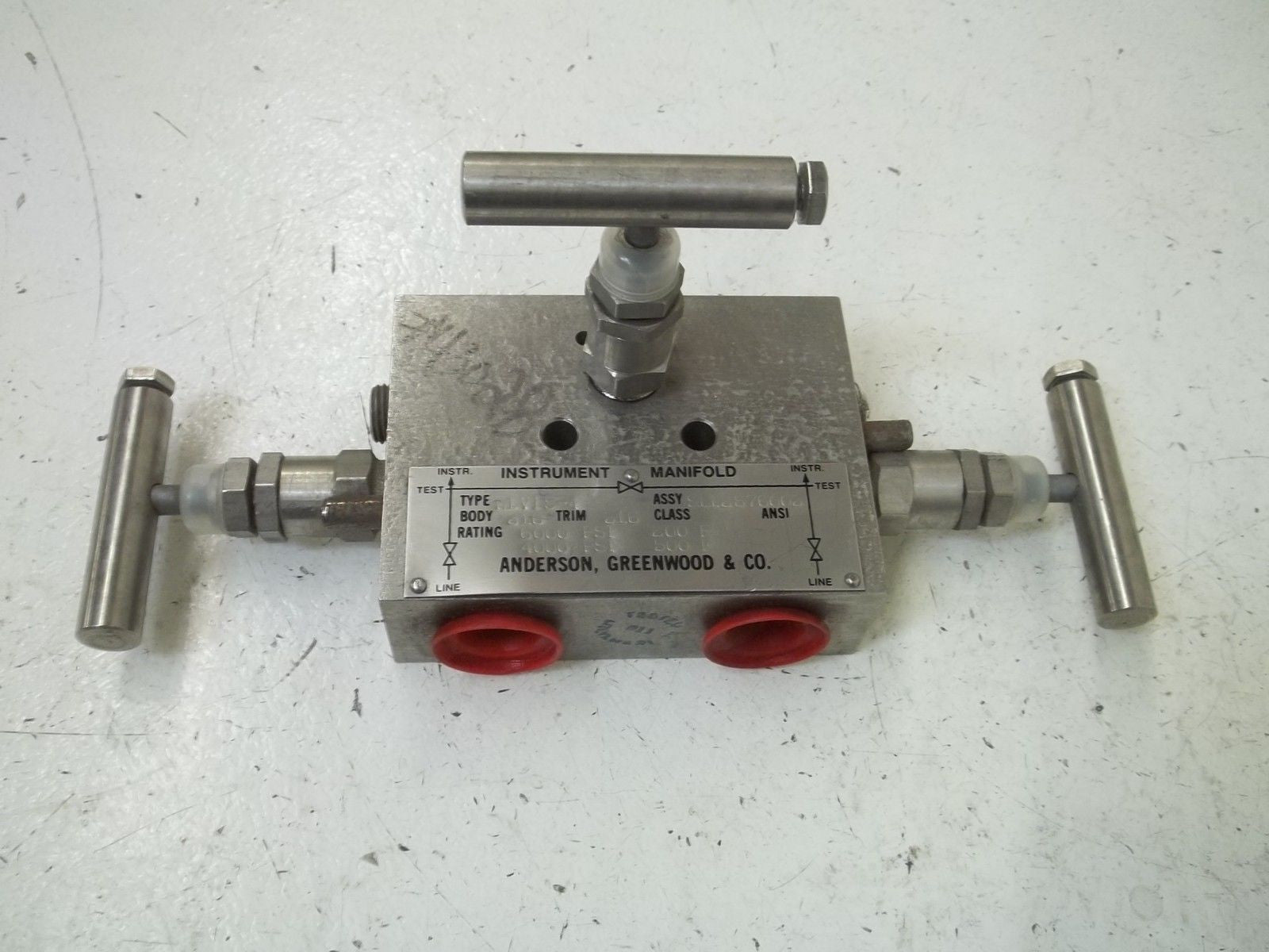ANDERSON GREENWOOD M1VIS-4 INSTRUMENT MANIFOLD *NEW NO BOX*