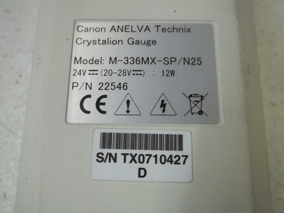 ANELA M-336MX-SP/N25 CRYSTALION GAUGE *USED*