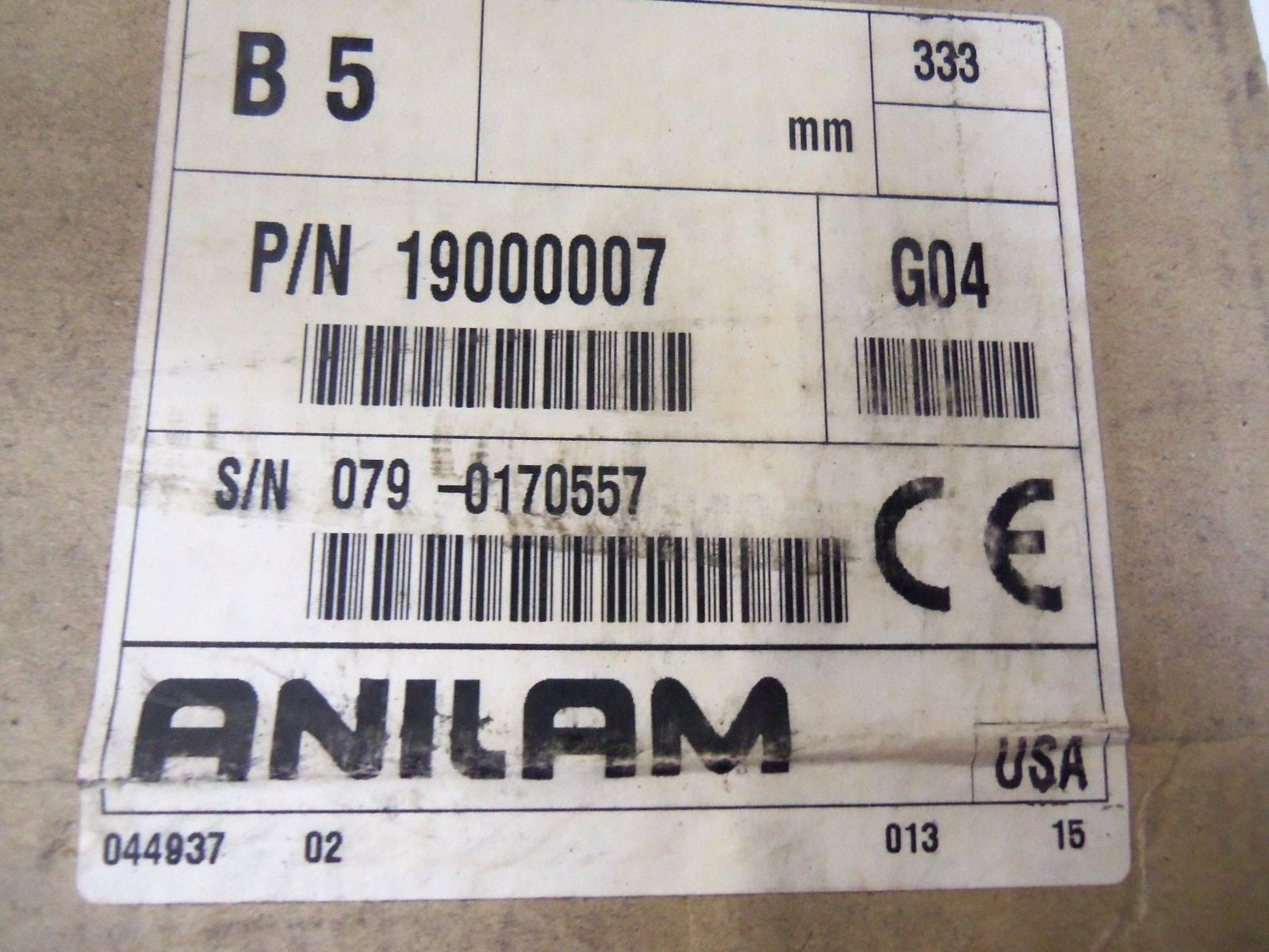 ANILAM 19000007G04 *NEW IN BOX*