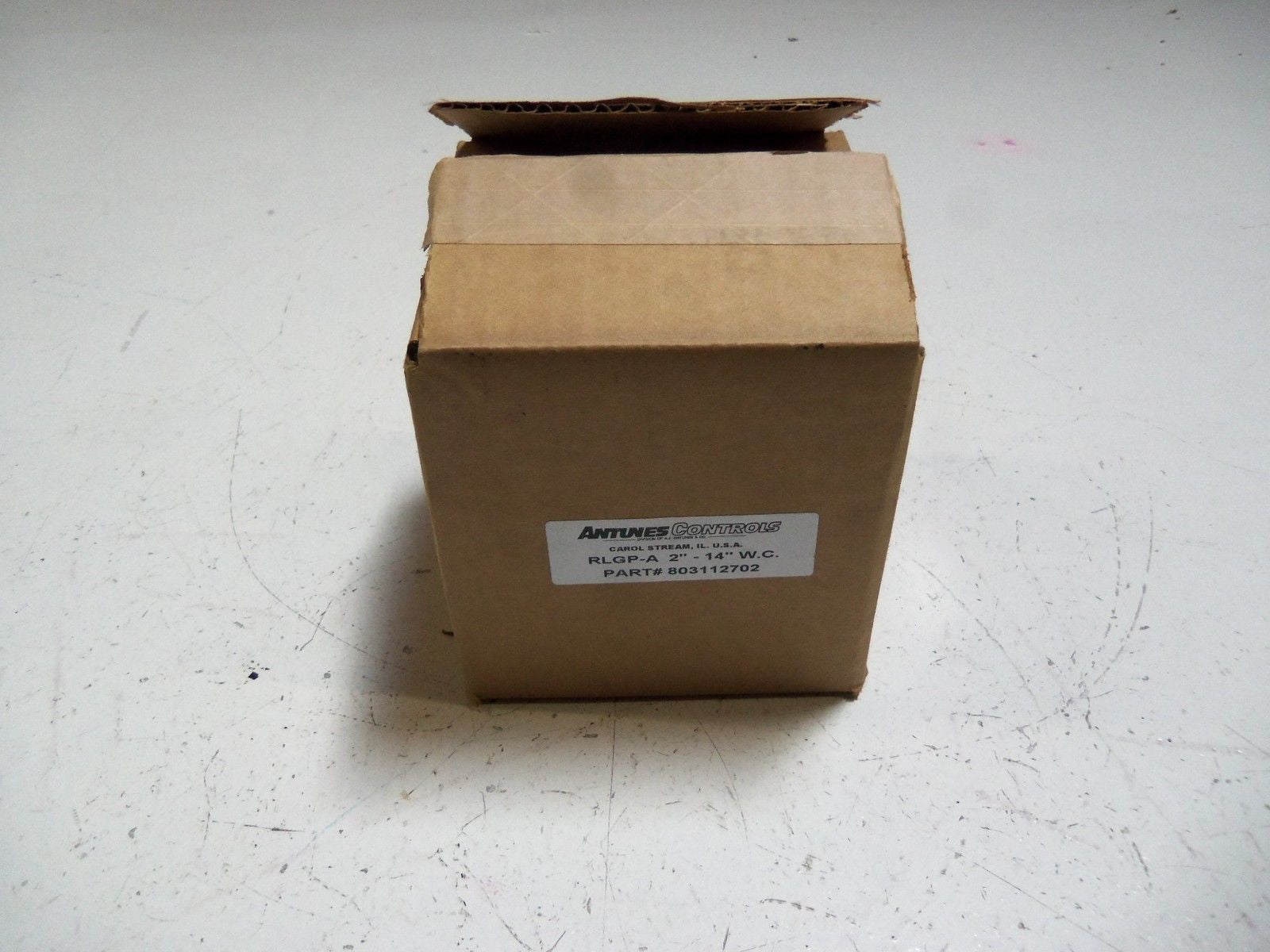 ANTUNES CONTROLS RLGP-A LOW PRESSURE SWITCH 10-50" WC *NEW IN BOX*