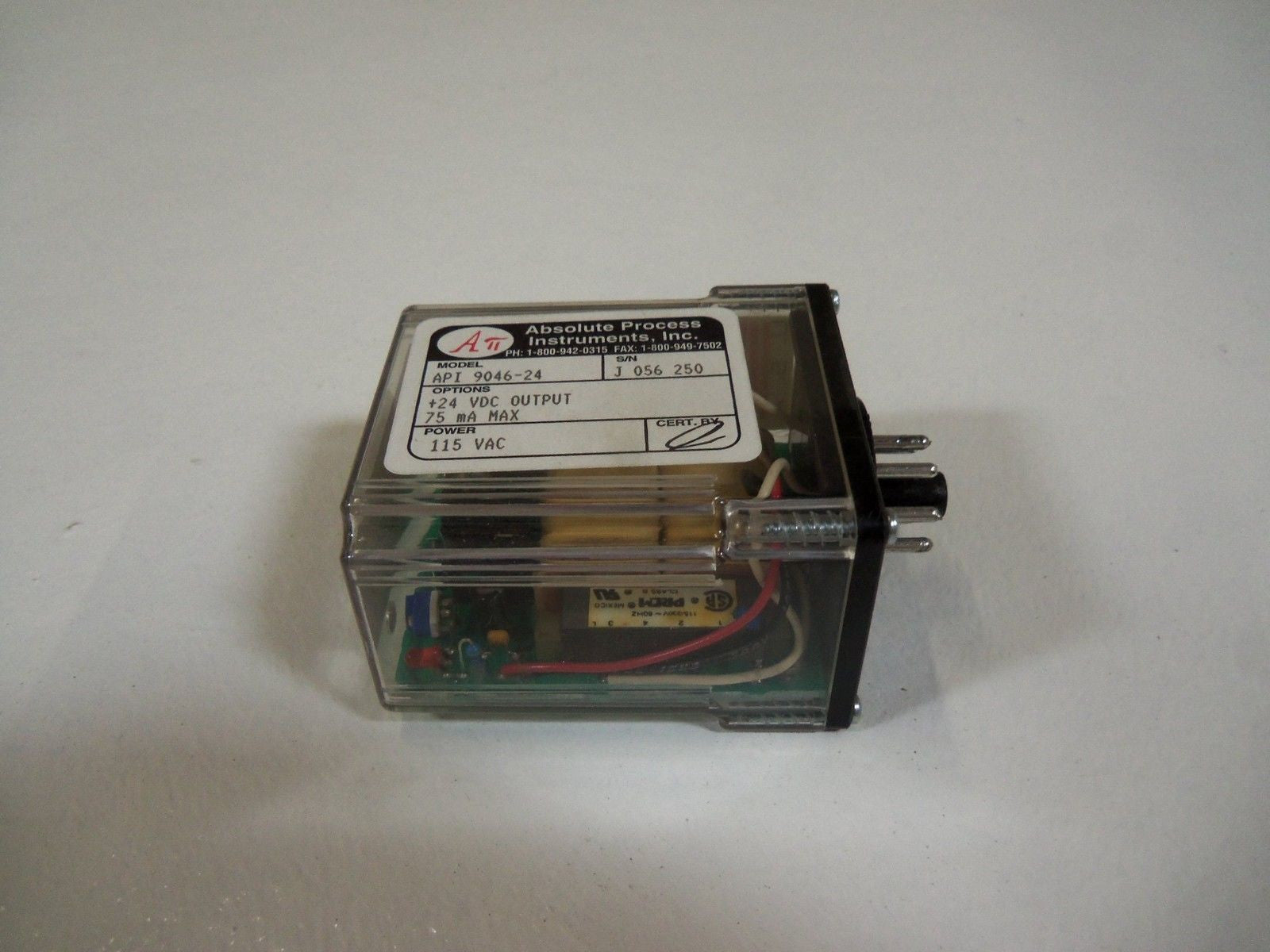 API 9046-24 115VAC RELAY *USED*