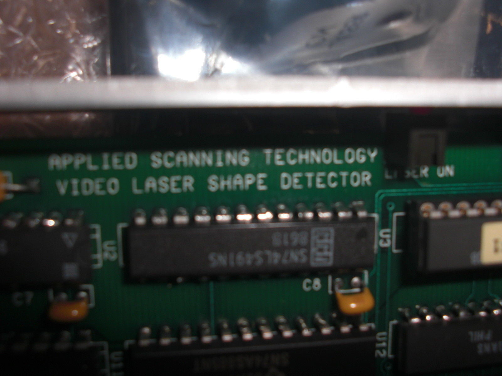 APPLIED SCANNING TECHNOLOGY 2029-100124C VIDEO LASER SHAPE DETECTOR *USED*