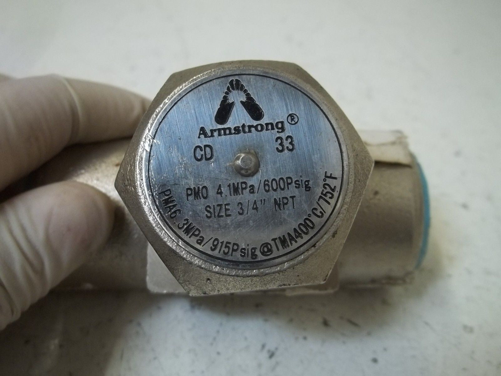 ARMSTRONG CD33 STREAM TRAP 3/4" *USED*