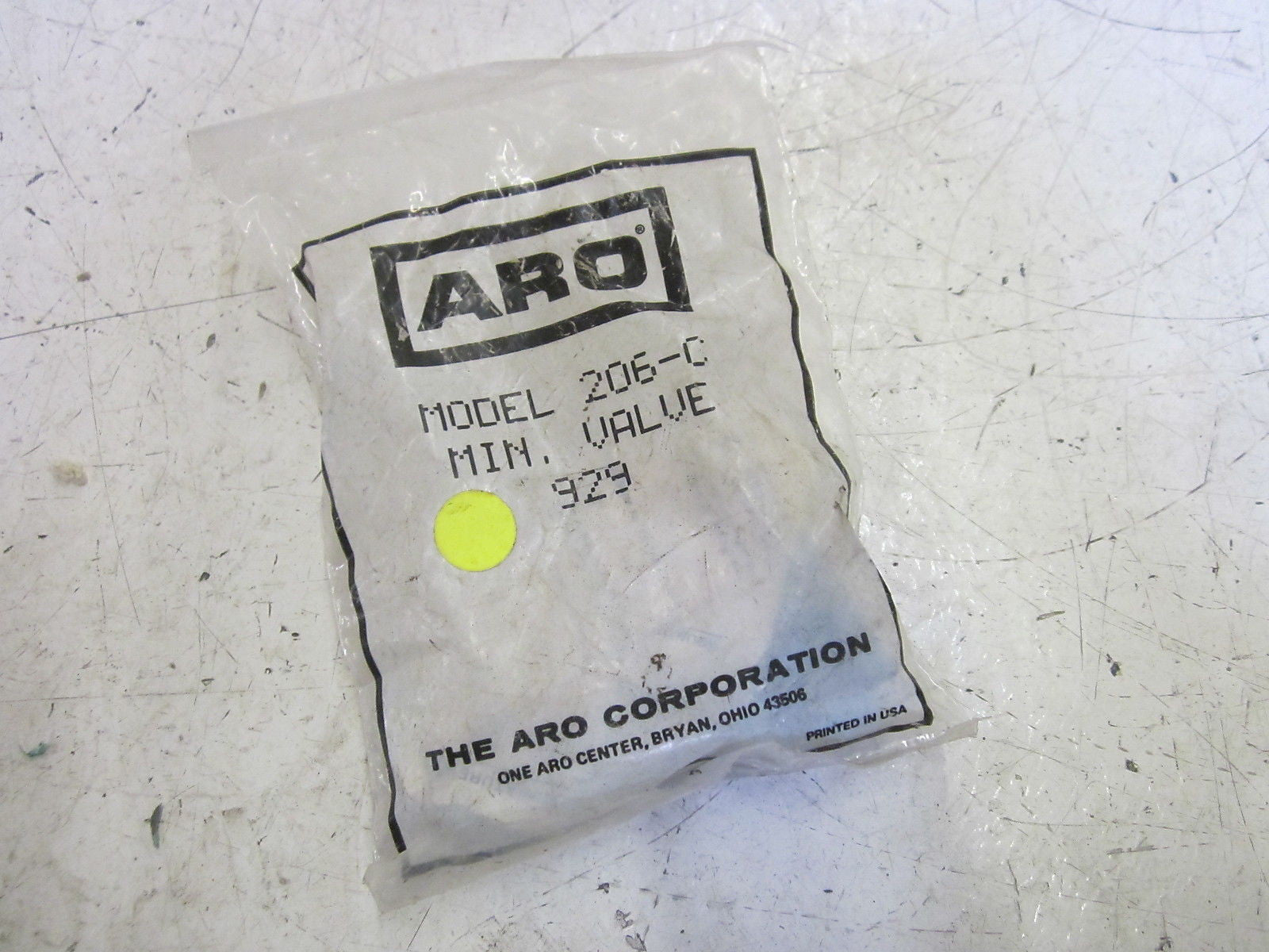 ARO 206-C MINIATURE VALVE  *NEW IN A FACTORY BAG*