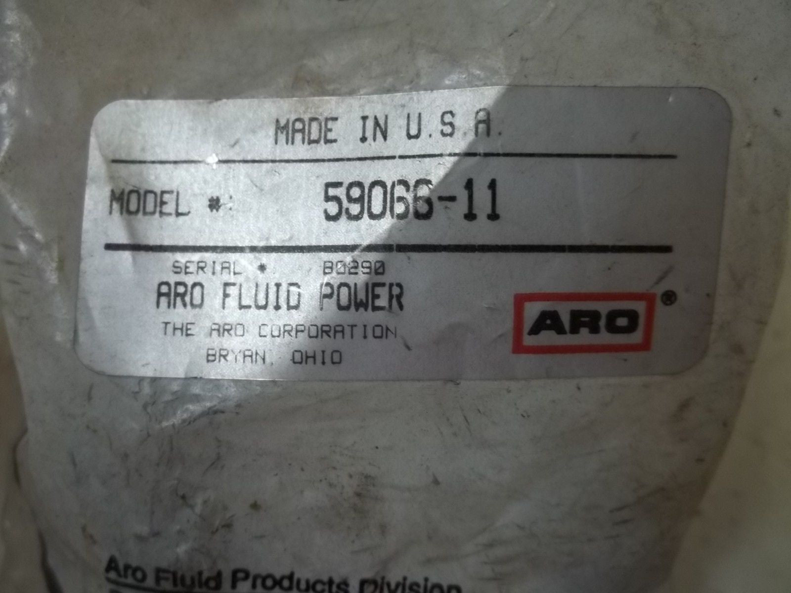 ARO 59066-11 SELECTOR SWITCH ACTUATOR *NEW IN A FACTORY BAG*