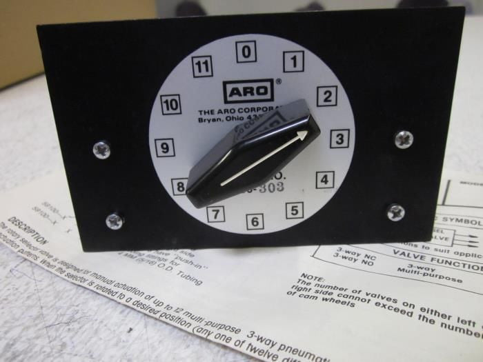 ARO 59100-303 ROTARY SELECTOR VALVE *USED*