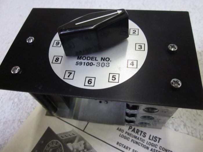 ARO 59100-303 ROTARY SELECTOR VALVE *USED*
