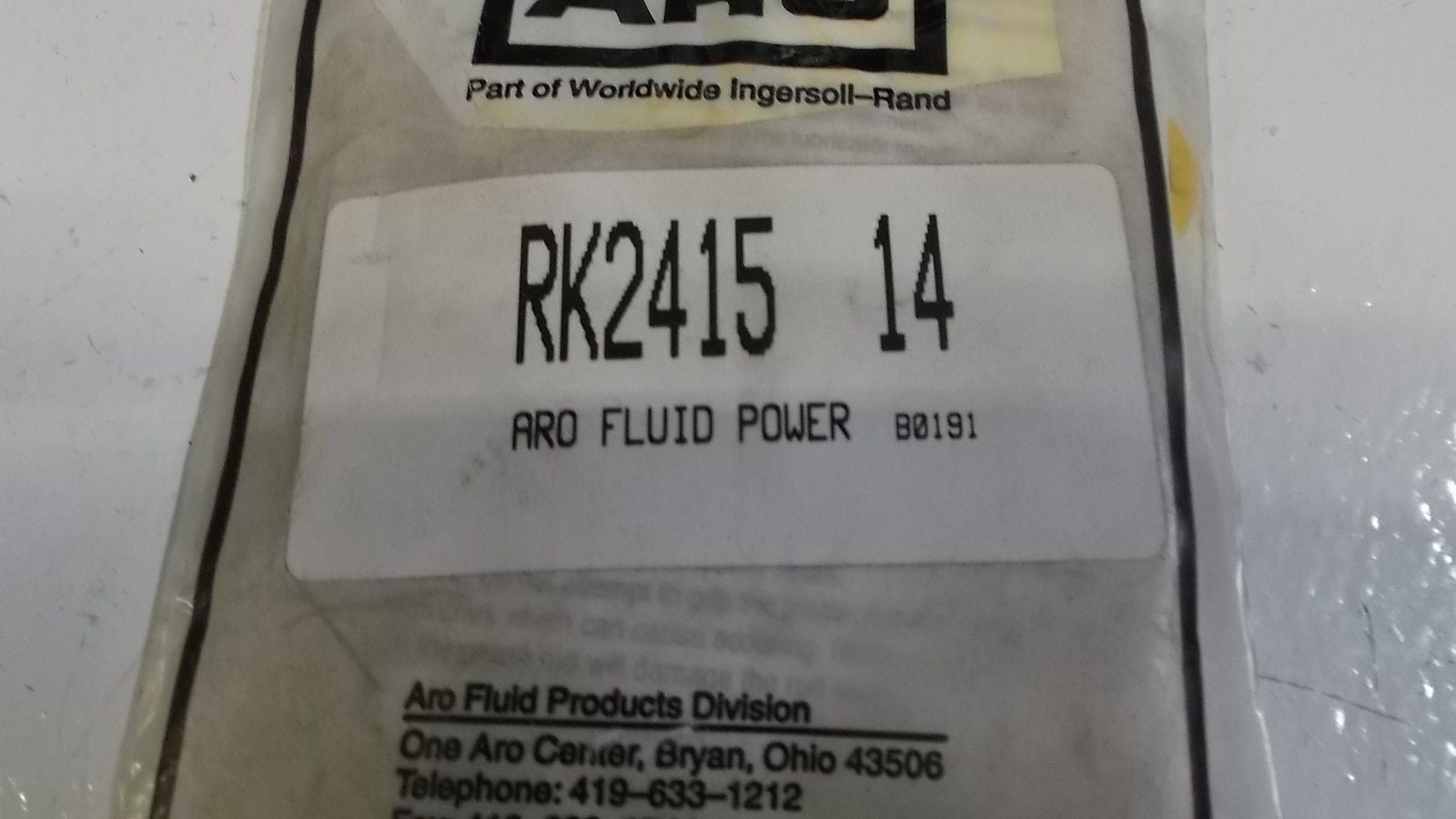 ARO MOUNTING REPAIR KIT REPLACEMENT PART RK2415 14 *SEALED*