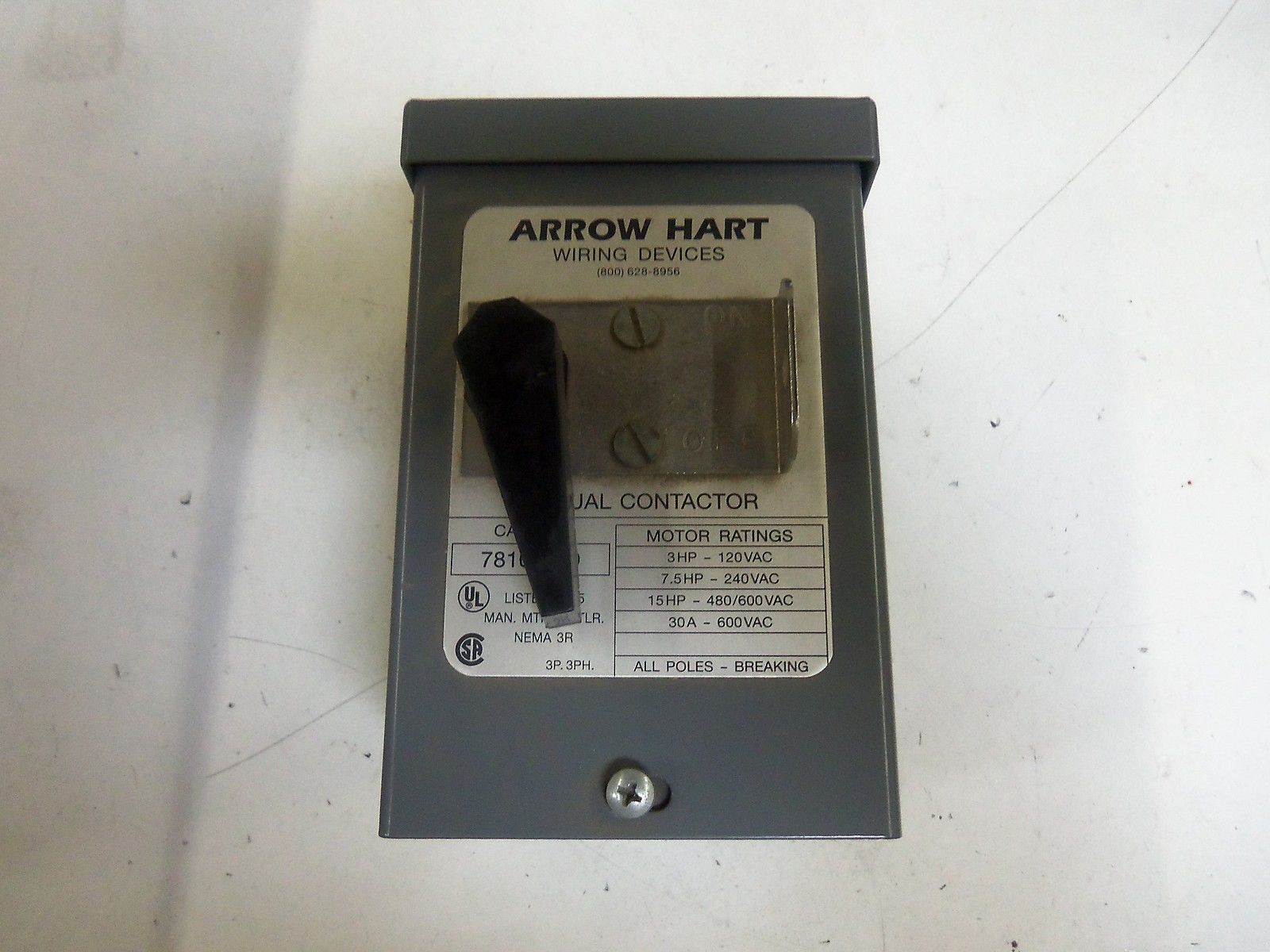 ARROW HART 7810 WD *USED*