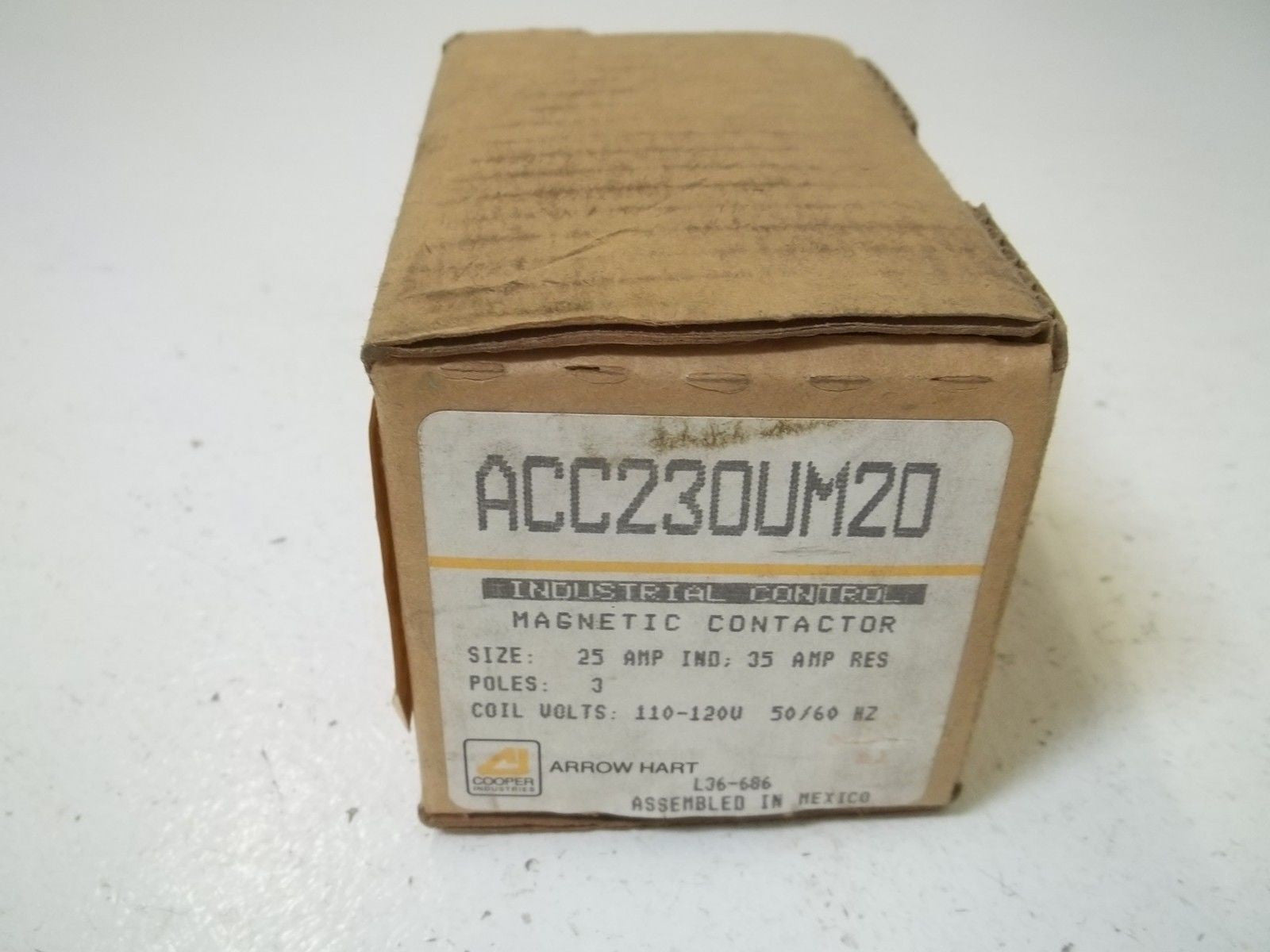 ARROW HART ACC230UM20 MAGNETIC CONTACTOR *NEW IN BOX*