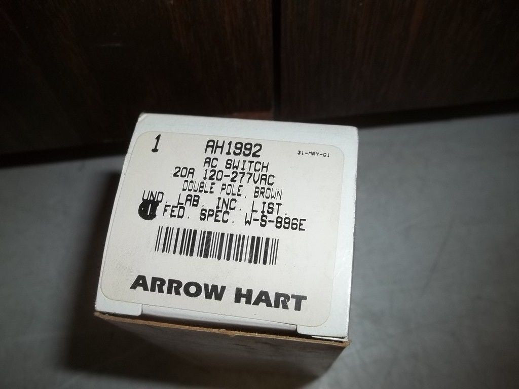 ARROW HART AH1992 AC SWITCH *NEW*