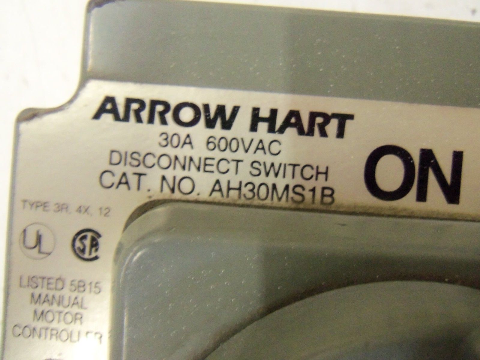ARROW HART AH30MS1B *USED*
