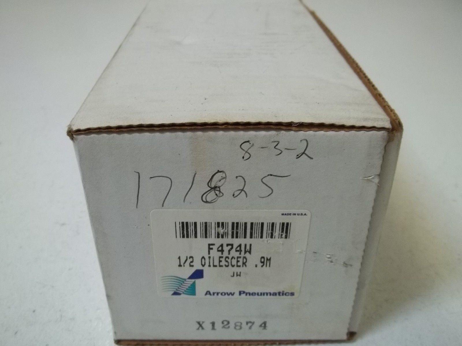 ARROW PNEUMATICS F474W MIDFLOW OIL REMOVING FILTER 1/2" *NEW IN BOX*