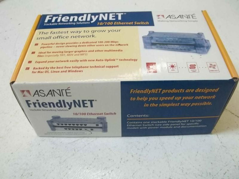 ASANTE 6120600-01 MODEL FS5005C *NEW IN BOX*