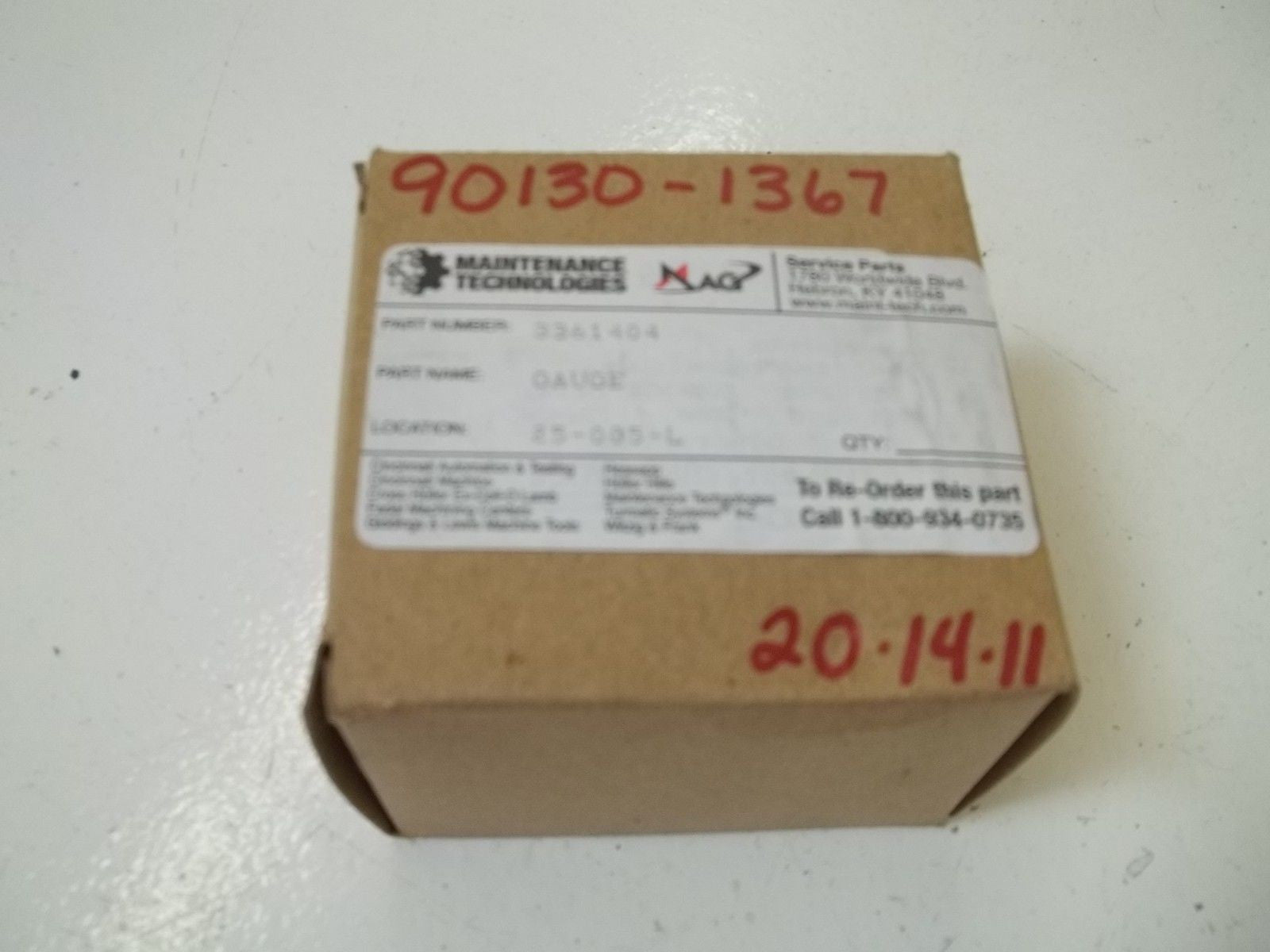 ASCHROFT 3361404 GAUGE 0-160 *NEW IN BOX*