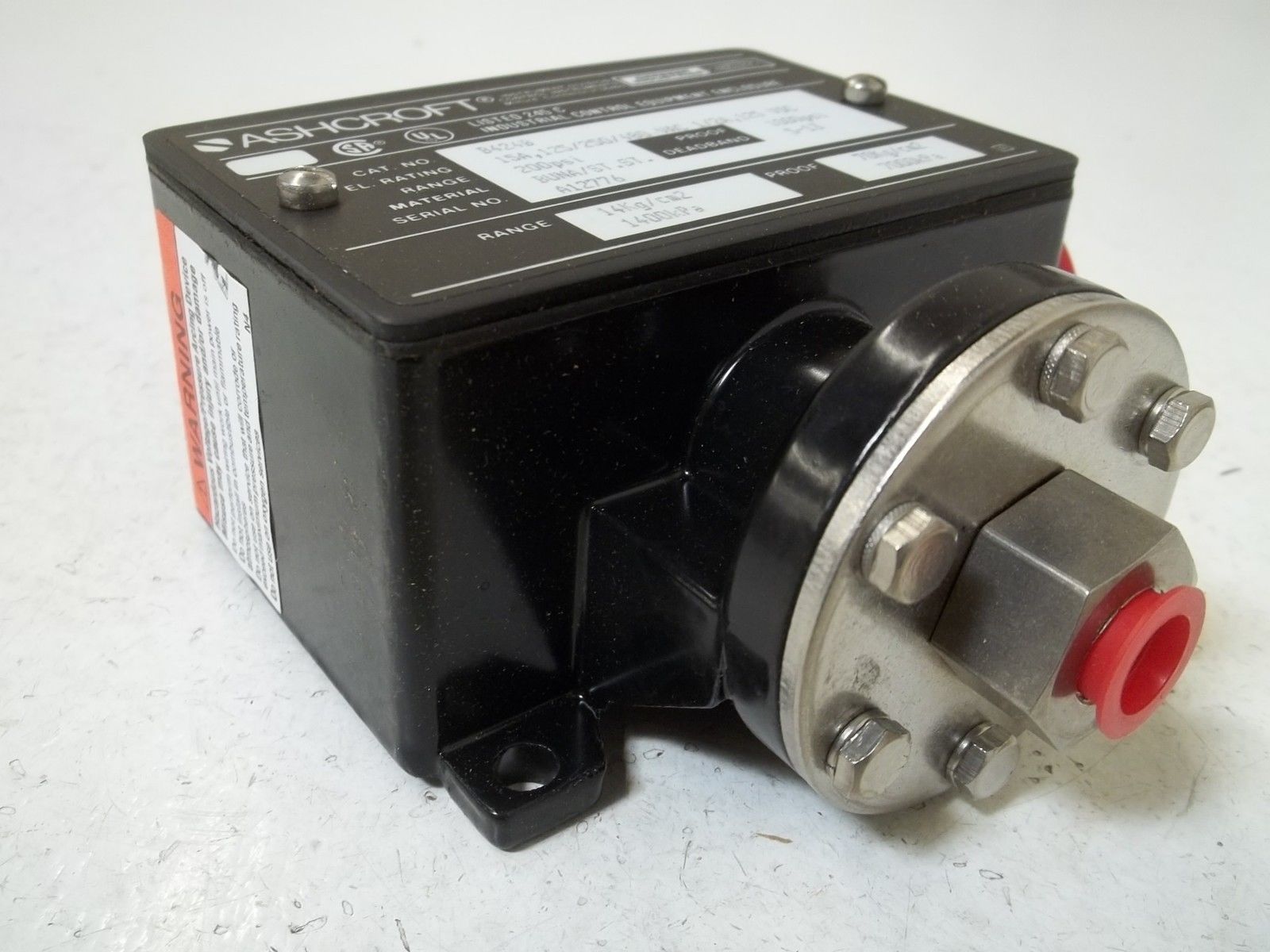 ASCHROFT B424B 200PSI *NEW IN BOX*