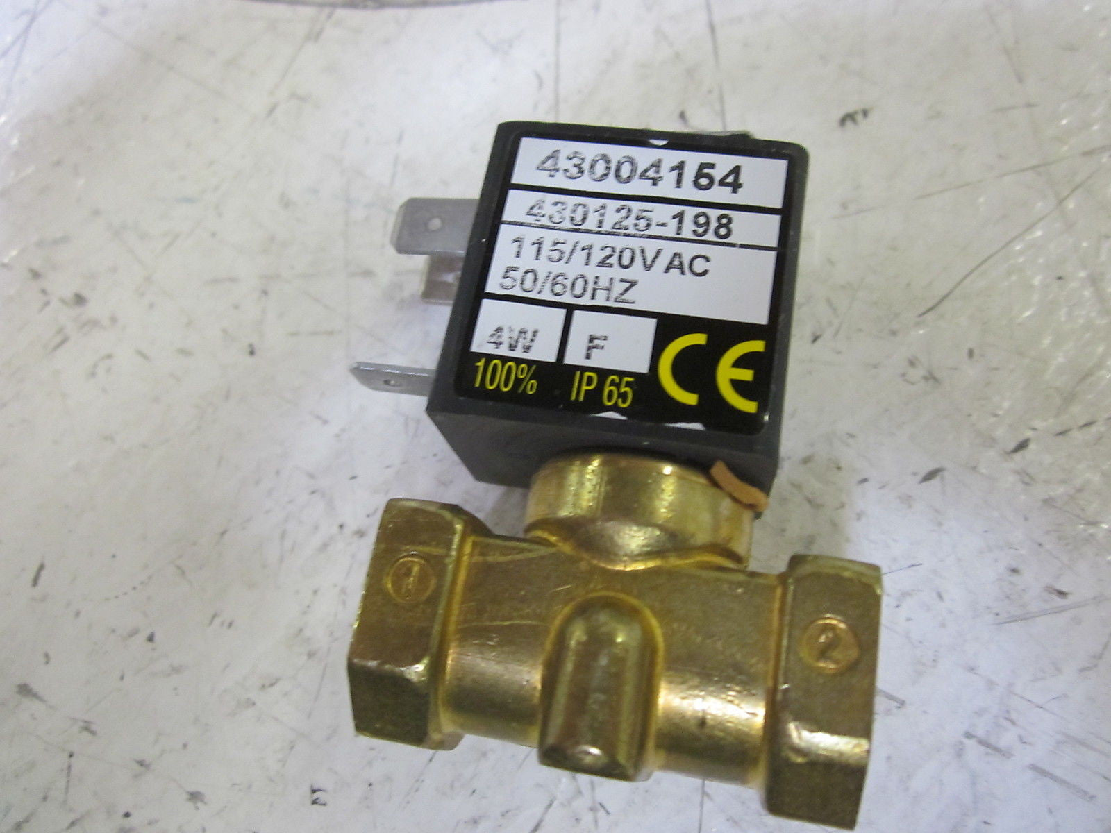 ASCO 10600209 BRASS VALVE 1/4" 24V*NEW NO BOX*