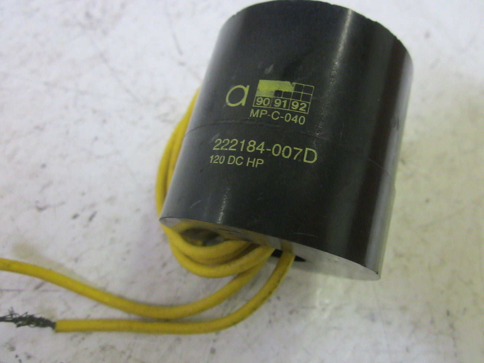 ASCO 222184-007D COIL *USED*