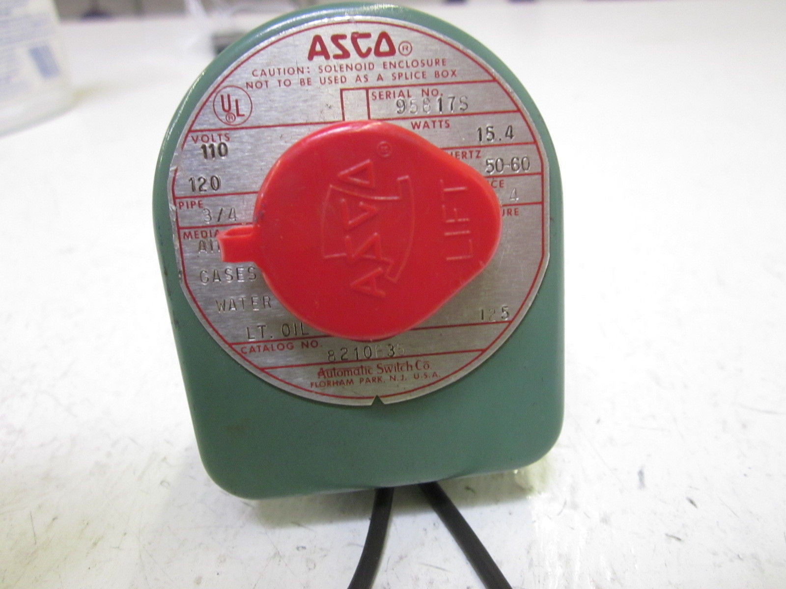ASCO 8210B35 *USED*