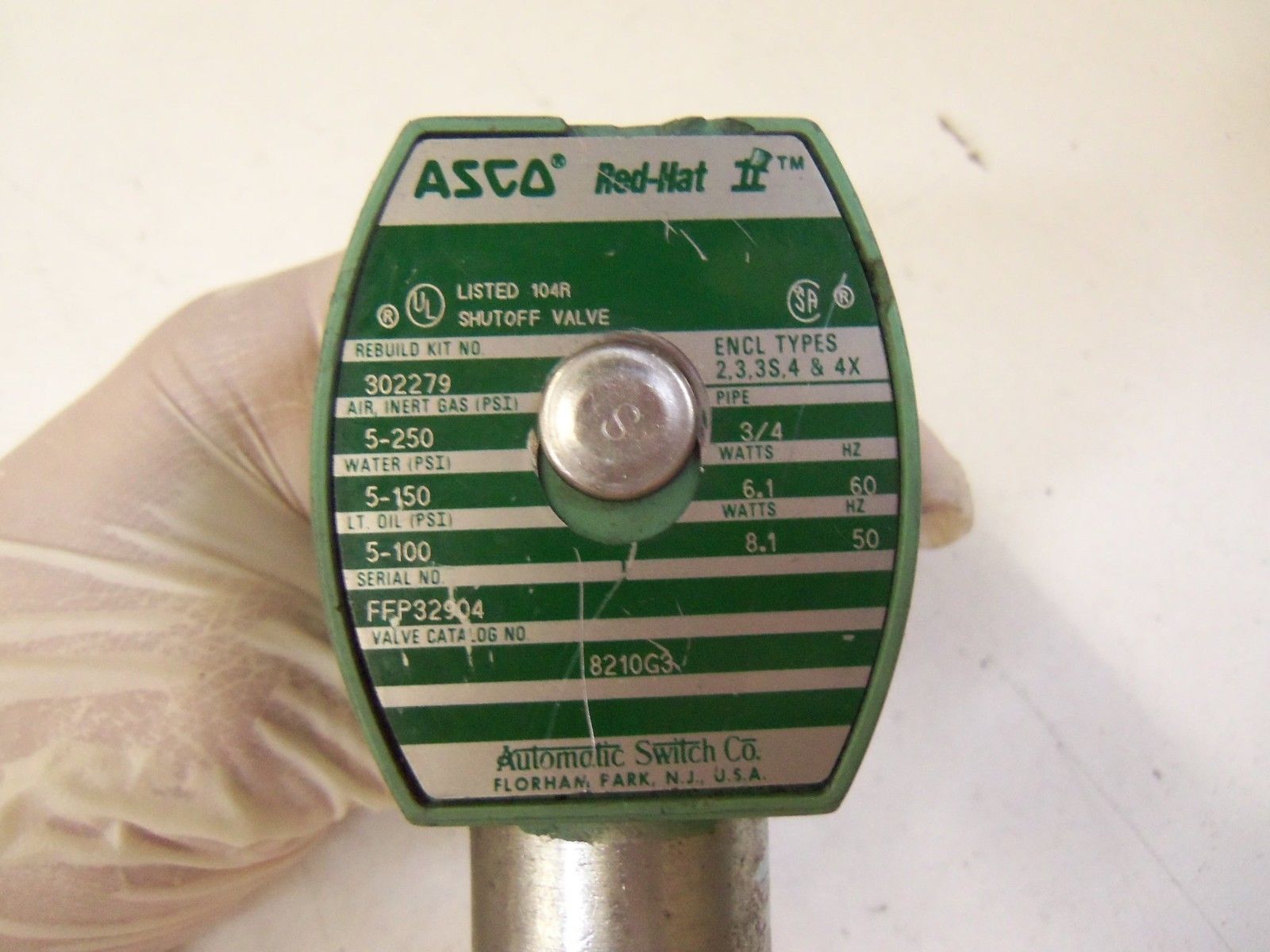 ASCO 8210G3 *USED*