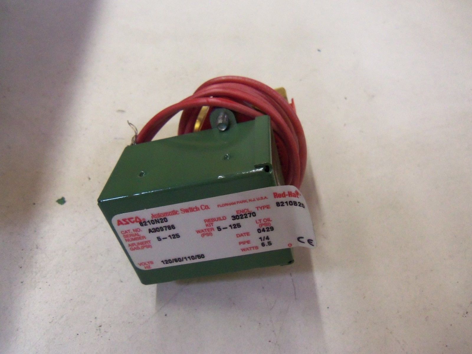 ASCO 8210N20 *NEW NO BOX*