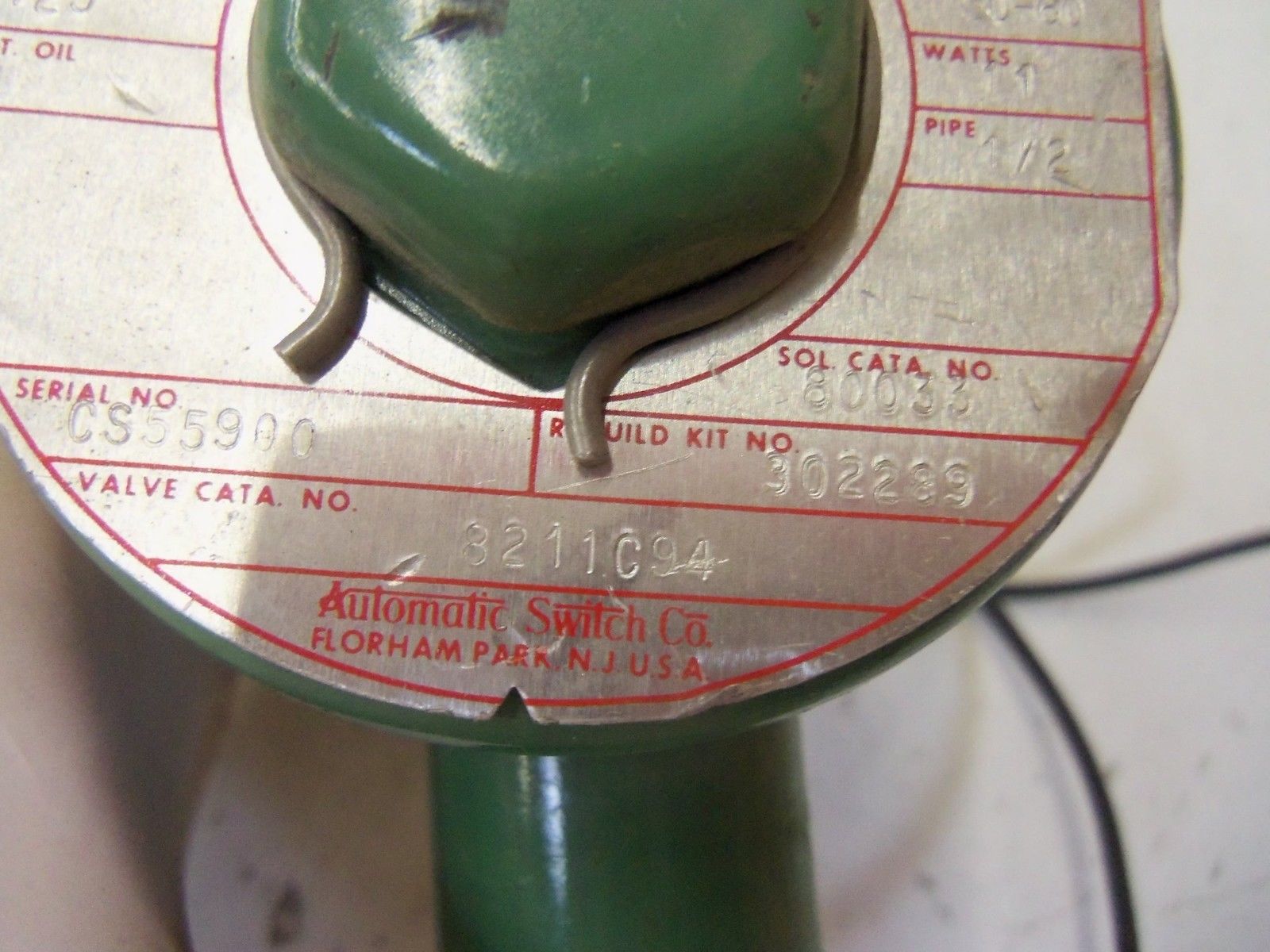ASCO 8211C94 *USED*