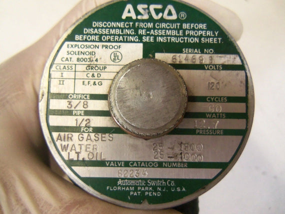 ASCO 82234 *USED*