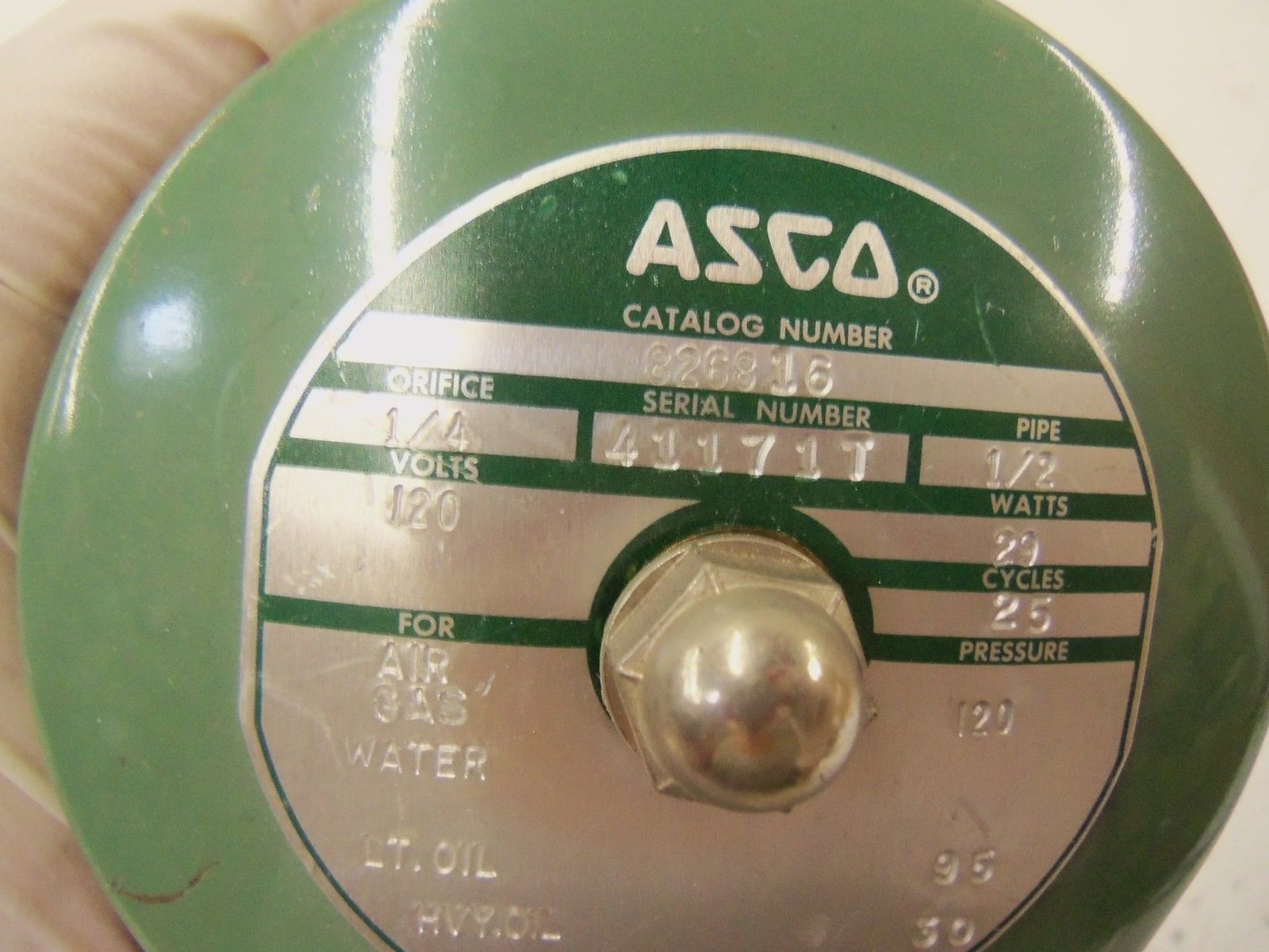 ASCO 826816 *USED*