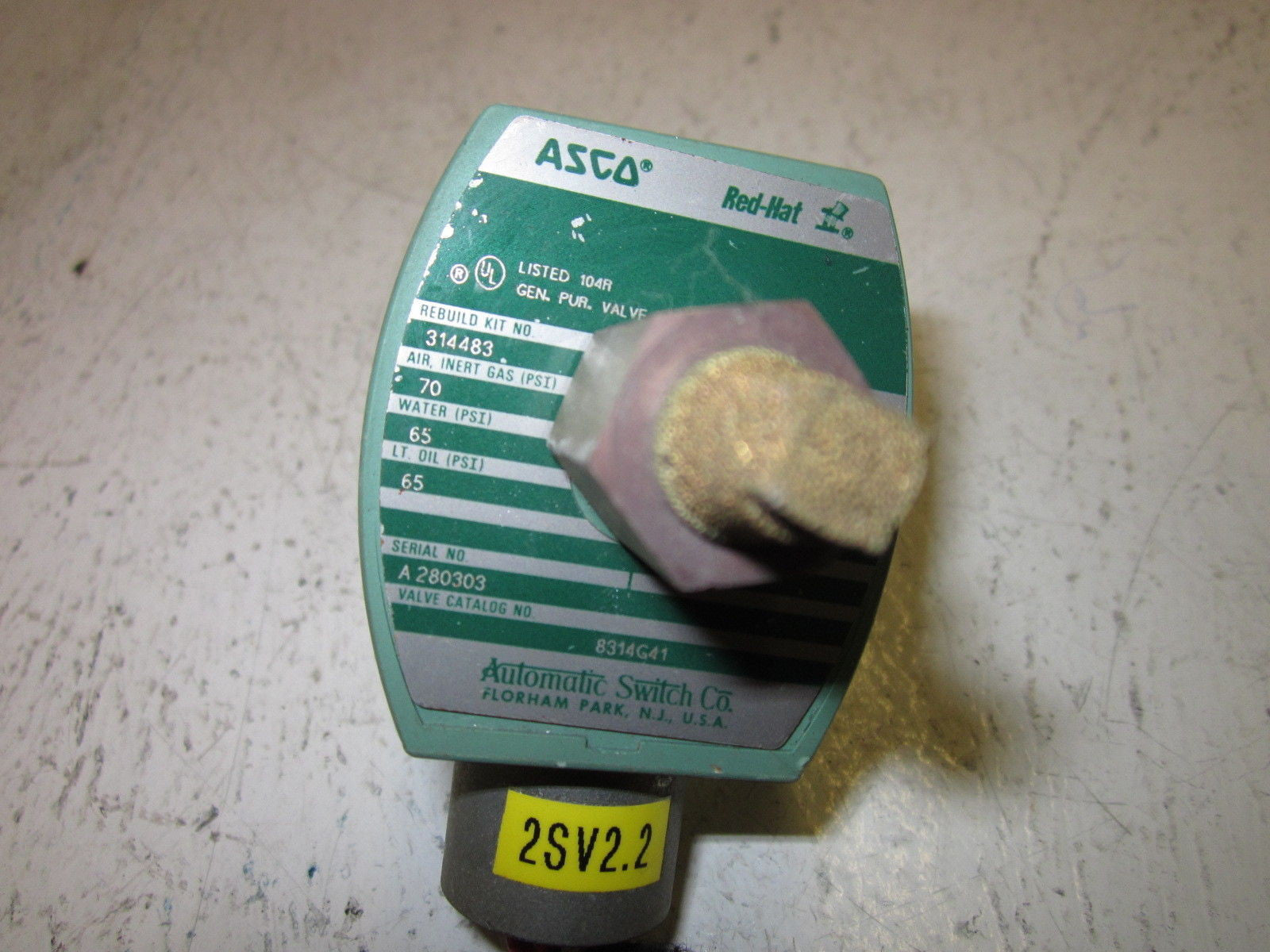 ASCO 8314G41 *USED*