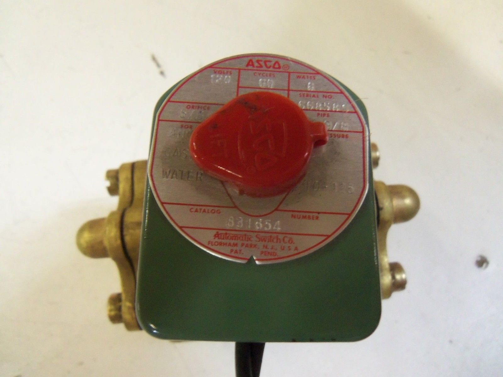 ASCO 831654 *USED*