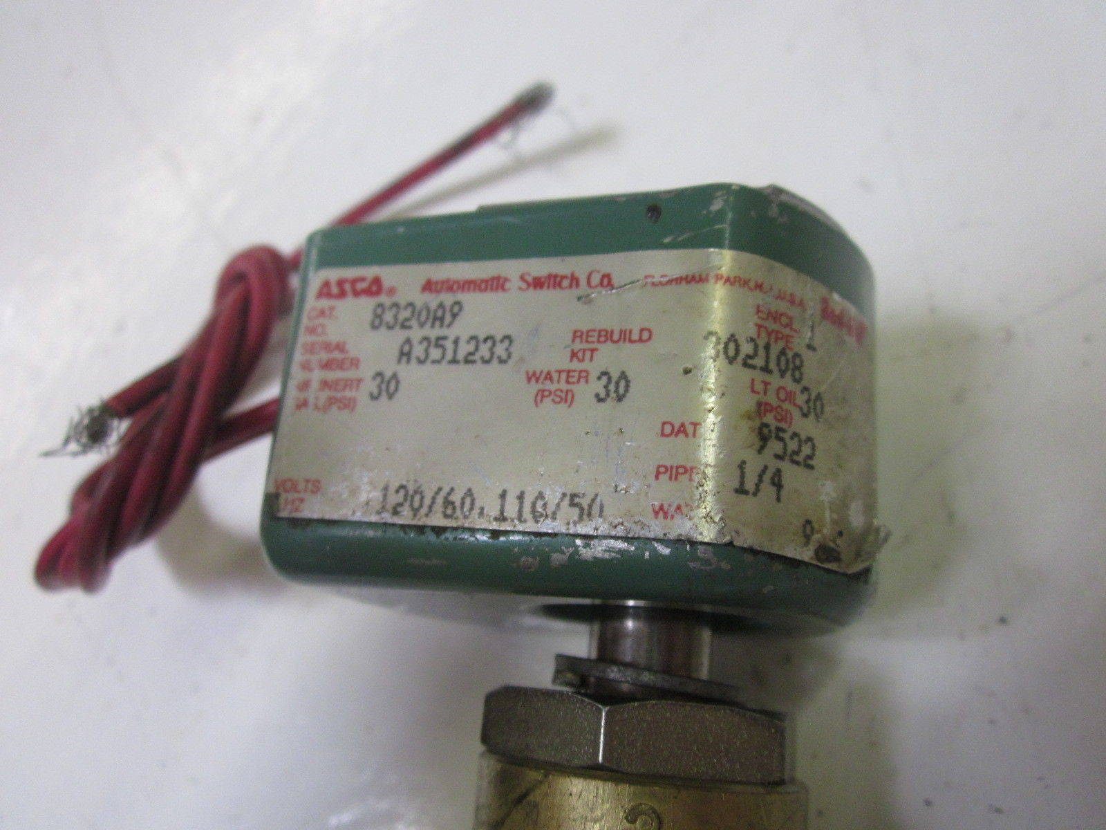 ASCO 8320A9 *USED*