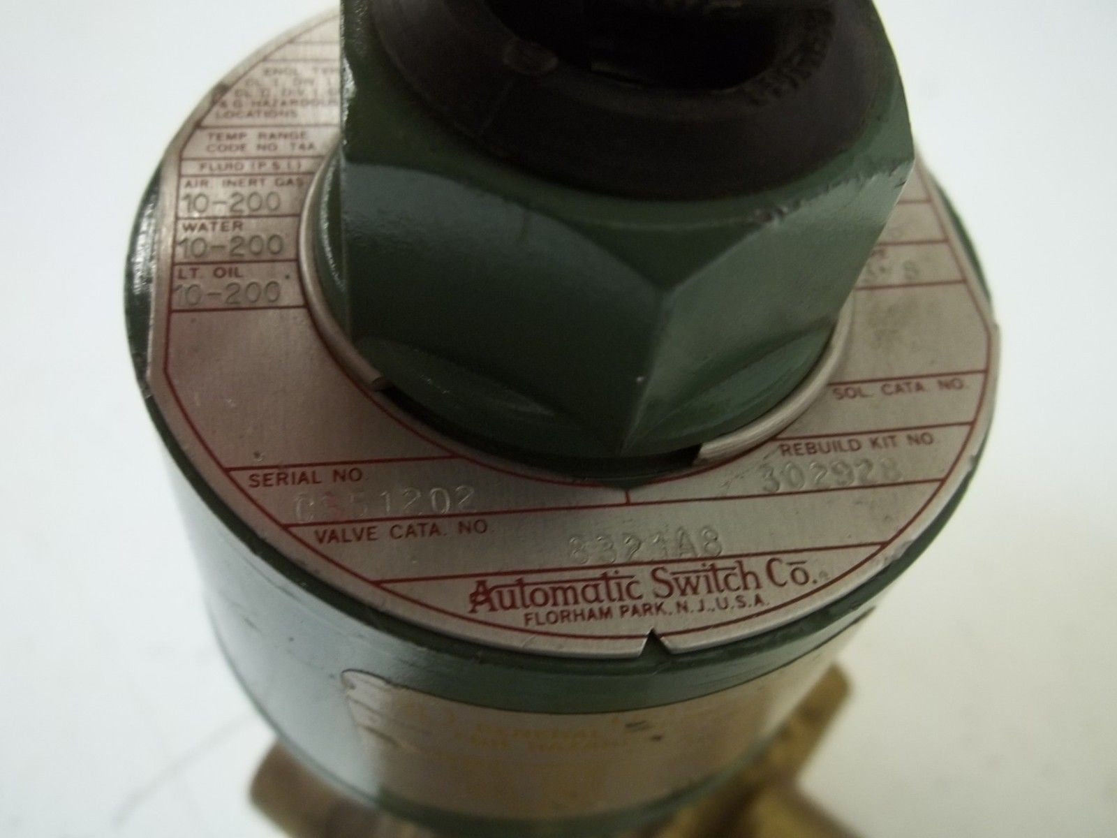 ASCO 8321A8 *USED*