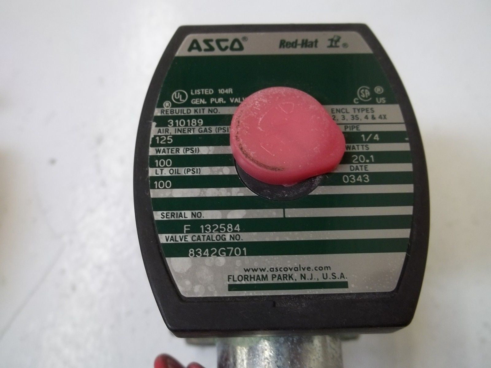 ASCO 8342G701 120V *USED*