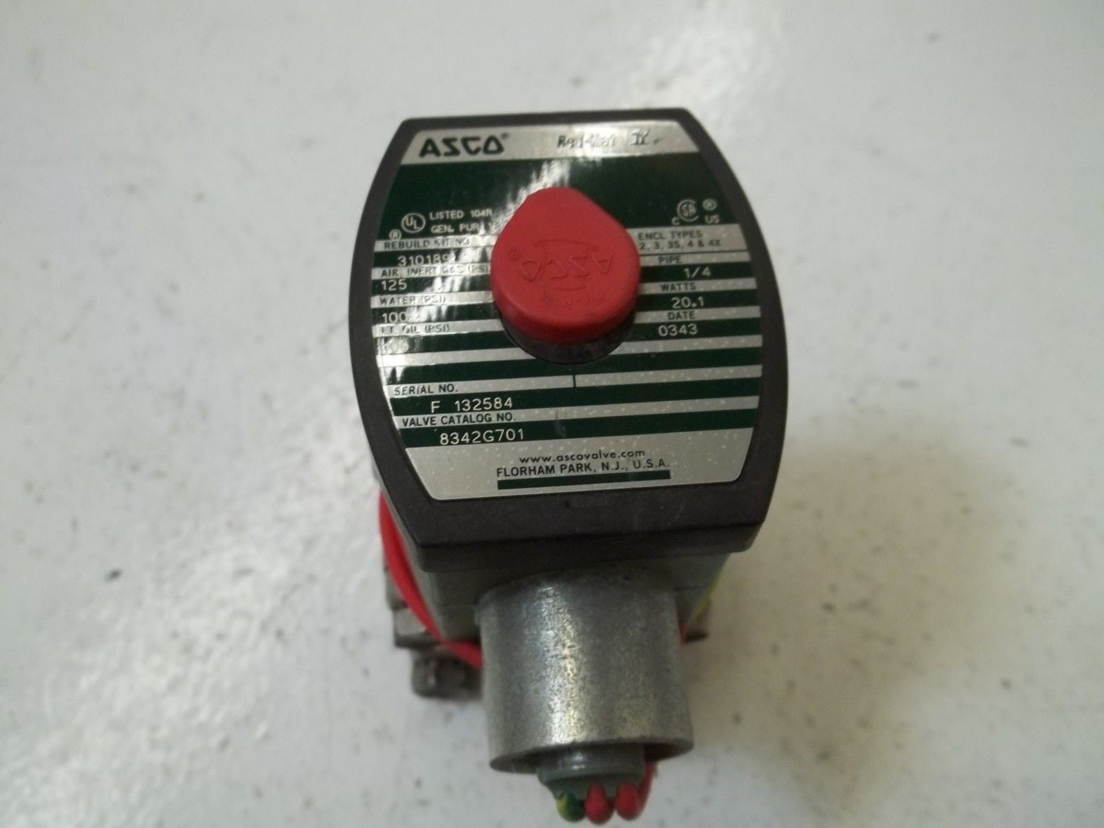 ASCO 8342G701 *NEW NO BOX*