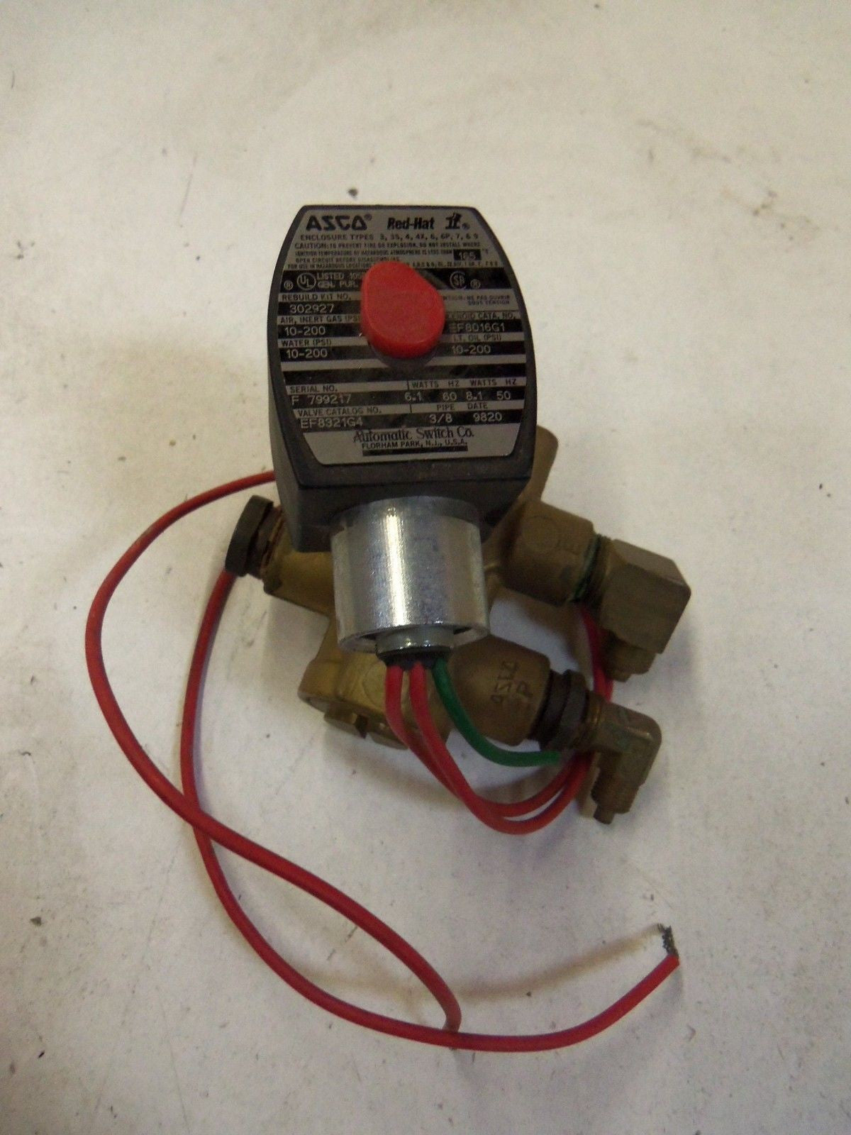 ASCO EF8321G4 *USED*