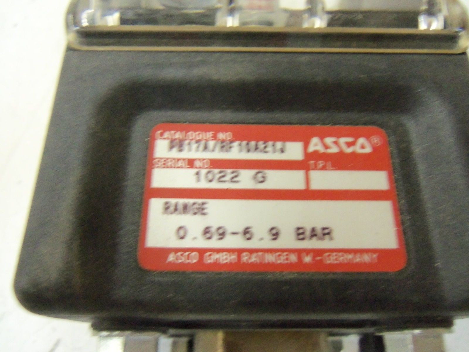 ASCO PB17A/RF10A21J  *NEW IN BOX*
