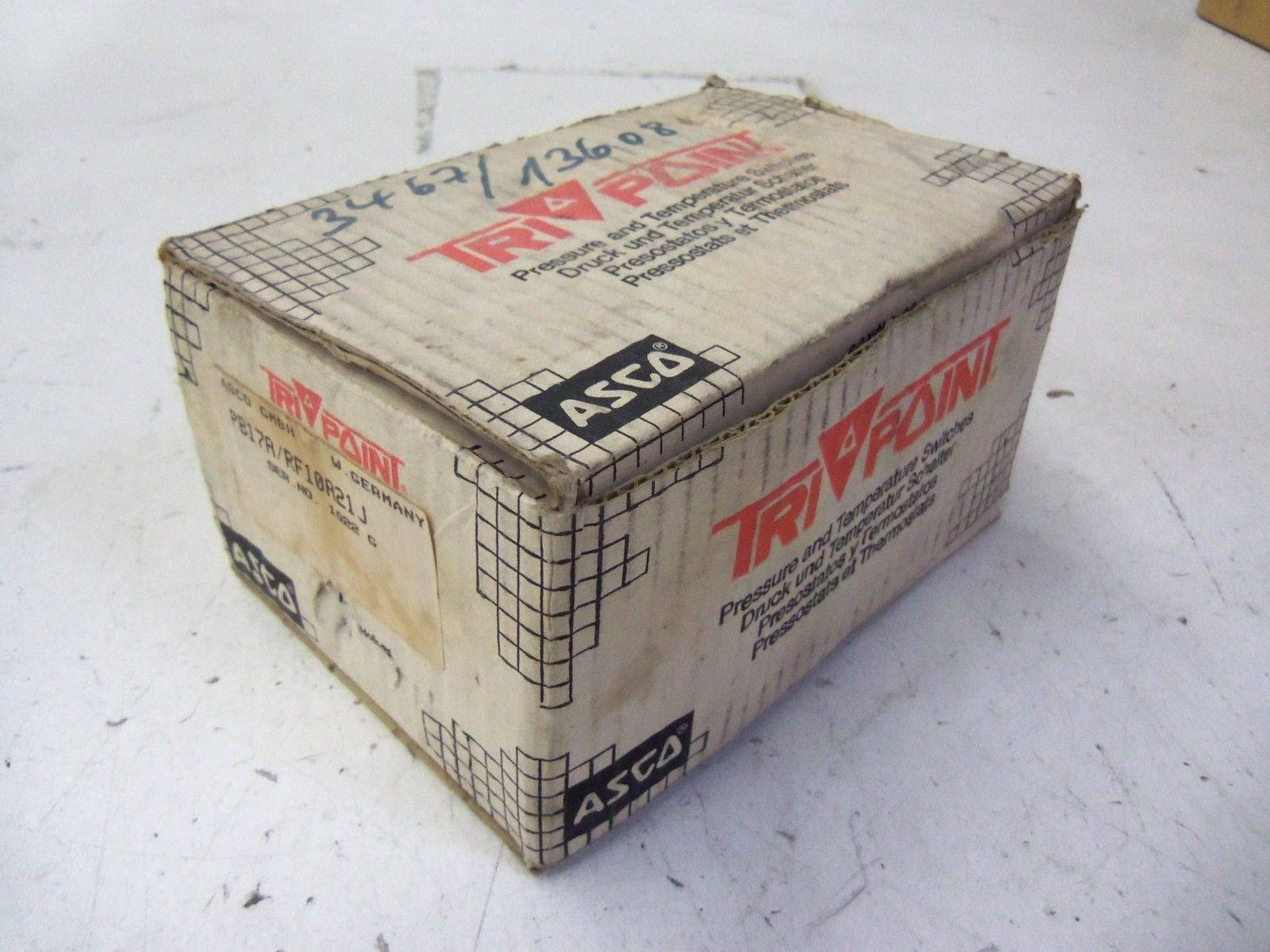 ASCO PB17A/RF10A21J  *NEW IN BOX*