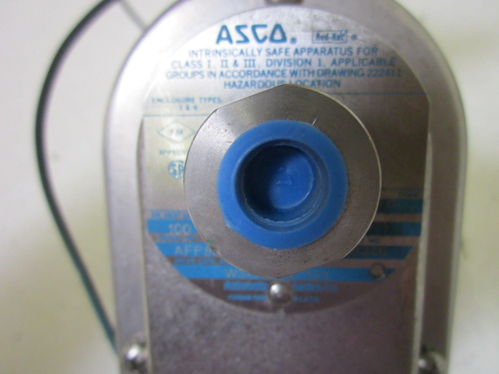 ASCO WSIS8314C121 *USED*