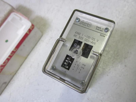 ASEA RK333001-AN RELAY TIME-LAG 110-125V *USED*