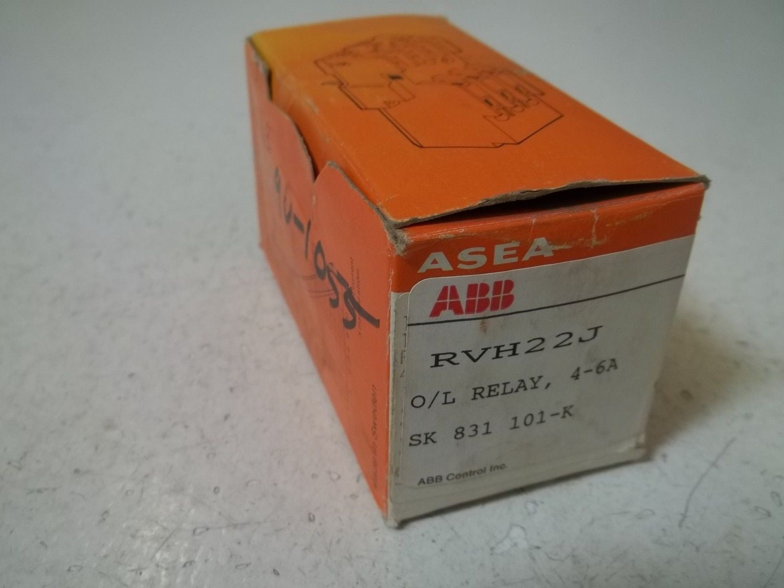 ASEA RVH22J O/L RELAY, 4-6A *NEW IN BOX*