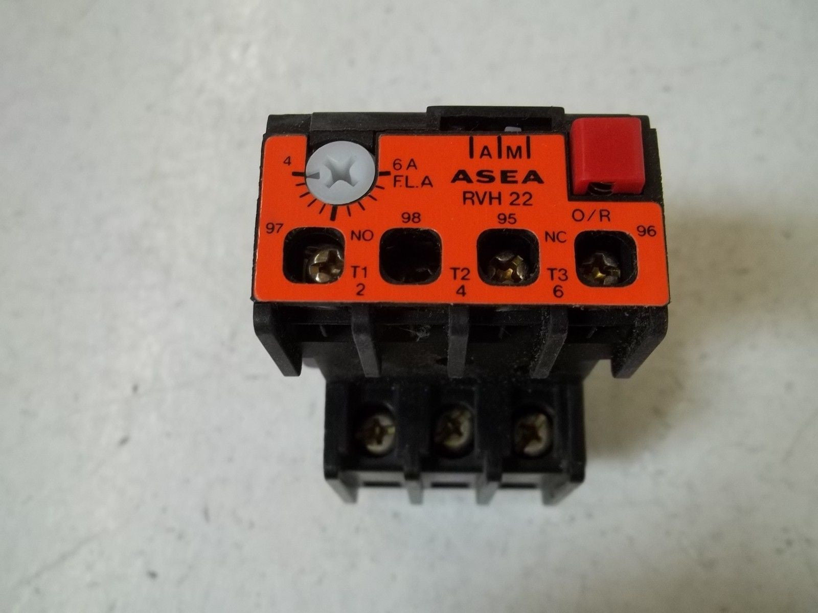 ASEA RVH22J O/L RELAY, 4-6A *NEW IN BOX*