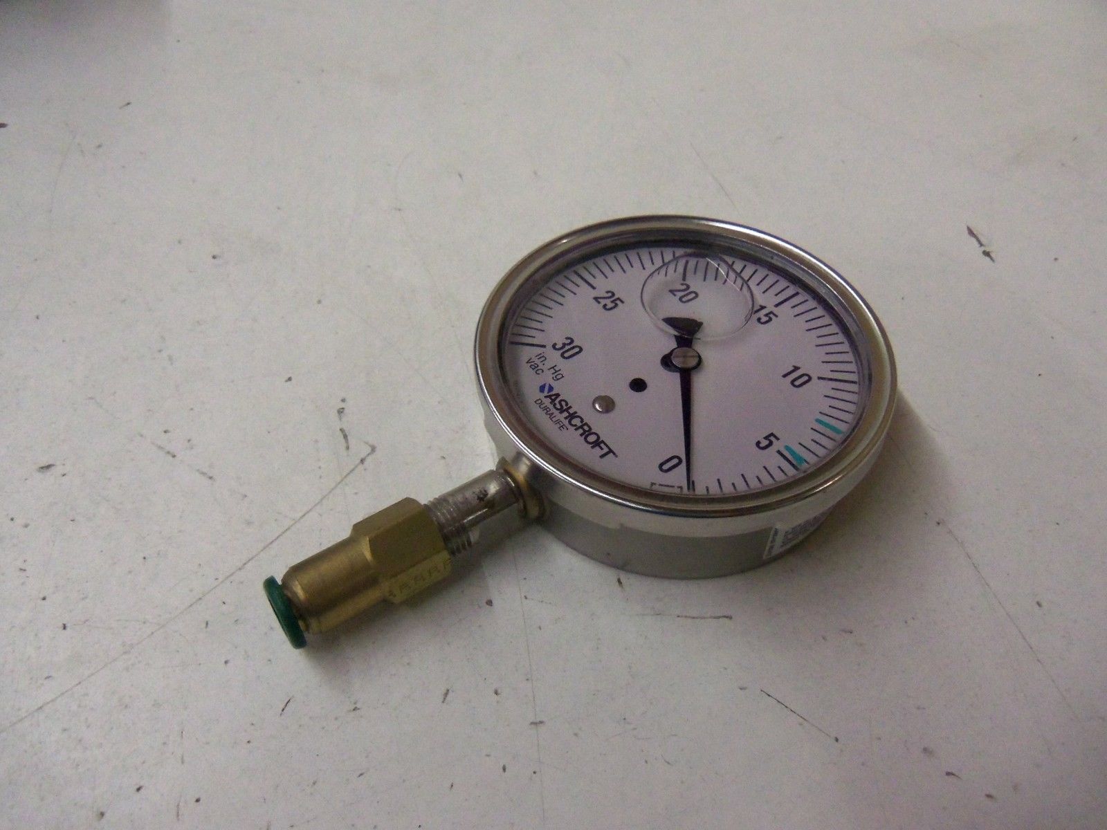 ASHCROFT 0-30 IN. Hg VAC *USED*