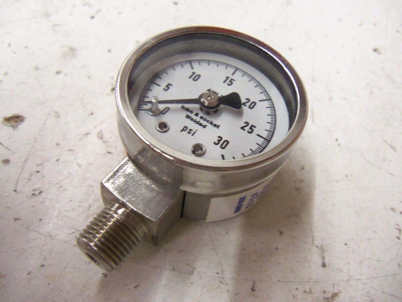 ASHCROFT PRESSURE GAUGE 30PSI *NEW NO BOX*