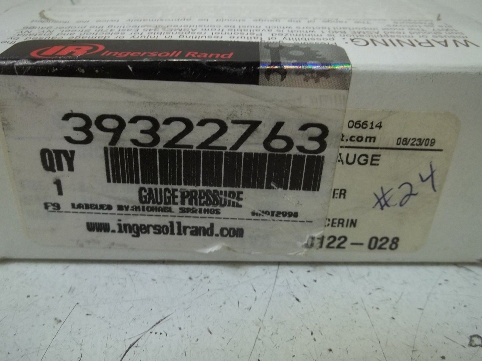 ASHCROFT 39322763 GAUGE PRESSURE 0-10PSI *NEW IN BOX*