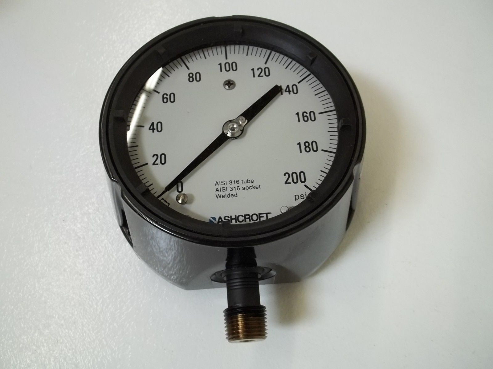 ASHCROFT 451279SSL04L-200# DURAGAUGE 0-200 PSI *NEW IN BOX*