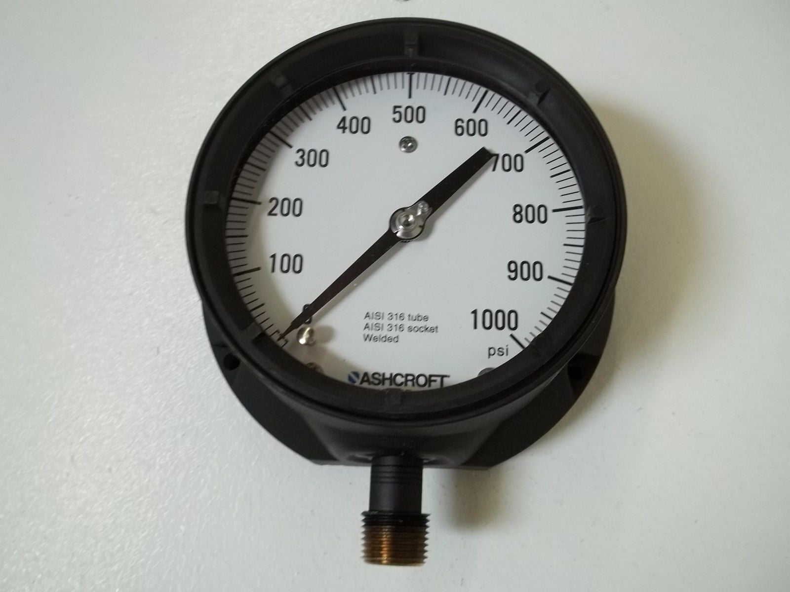 ASHCROFT 451379SSH04L-1000# DURAGAUGE 0-1000 PSI *NEW IN BOX*