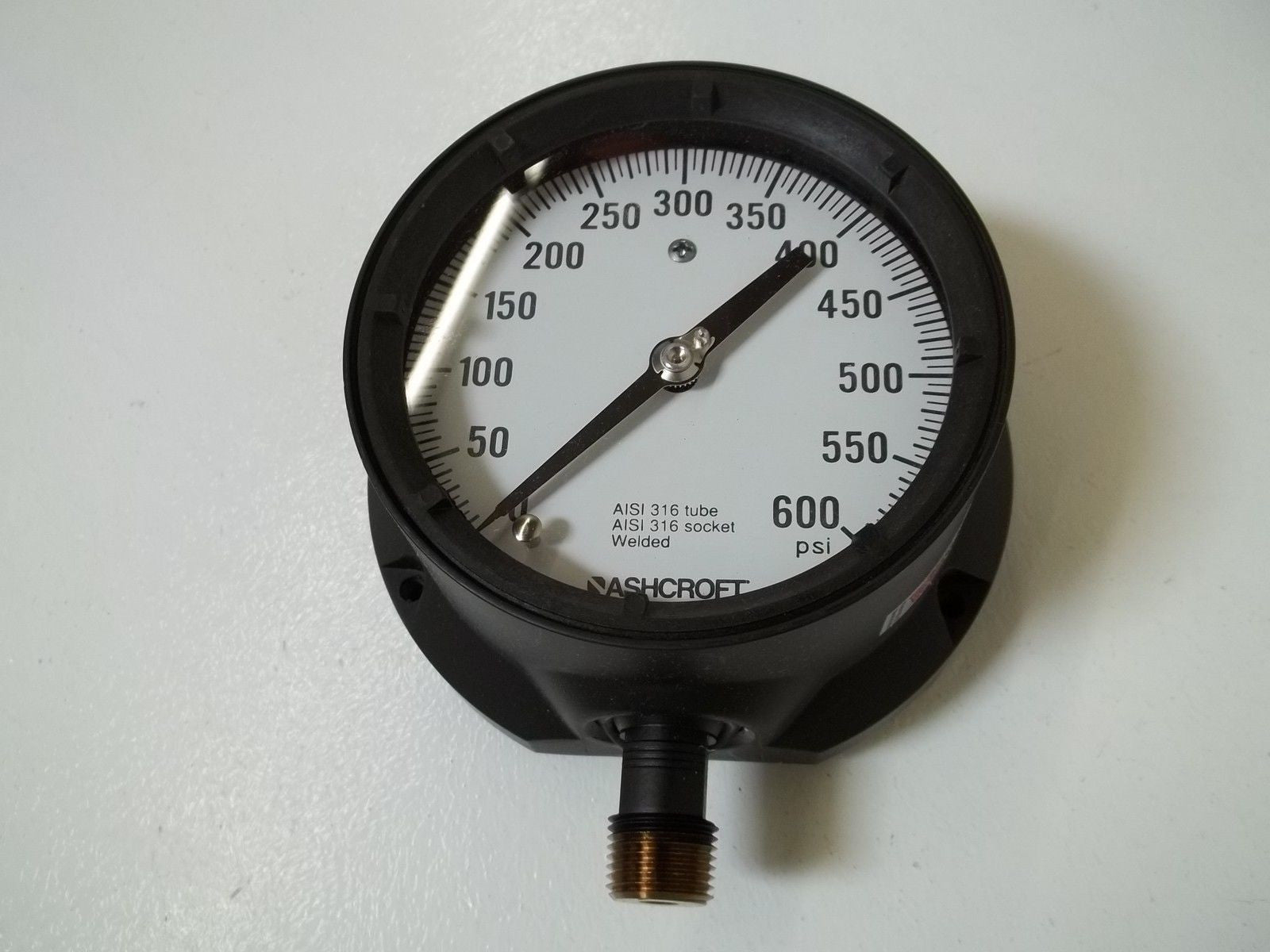 ASHCROFT 451379SSH04L-600# DURAGAUGE 0-600 PSI *NEW IN BOX*