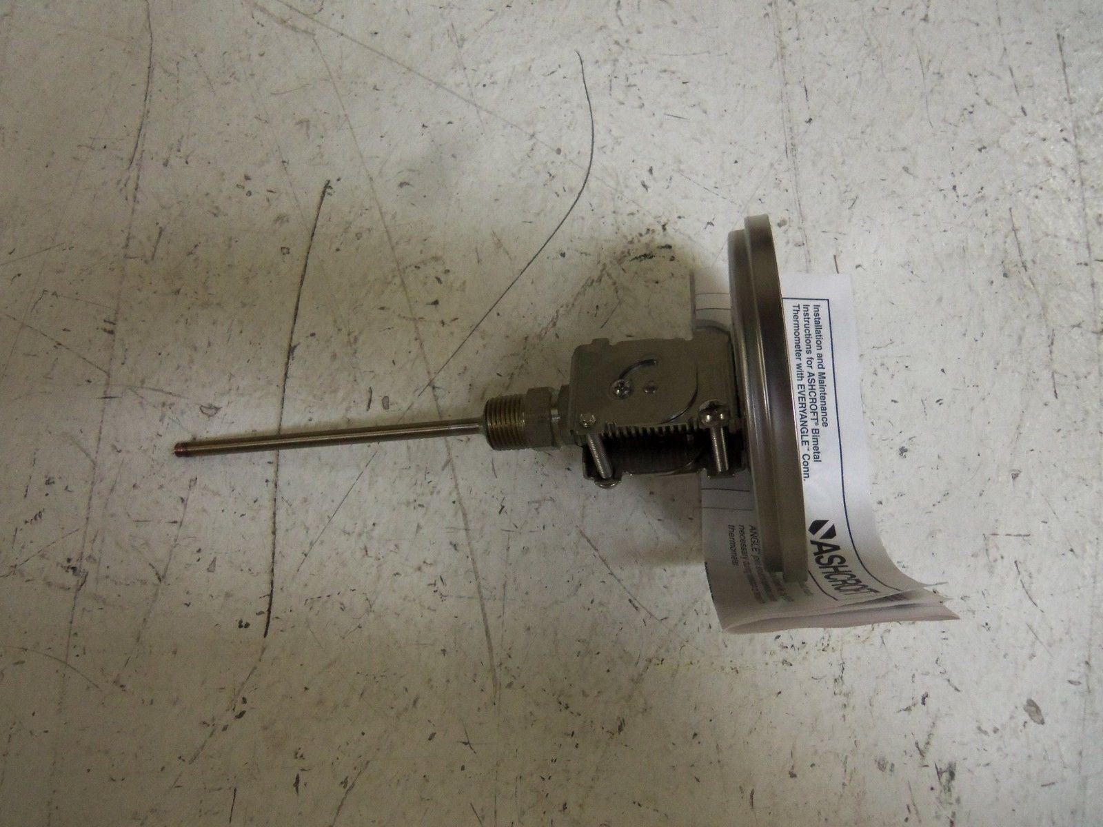 ASHCROFT 50EI60E060-200/1000F BIMETAL THERMOMETER 6" STEM *NEW IN BOX*