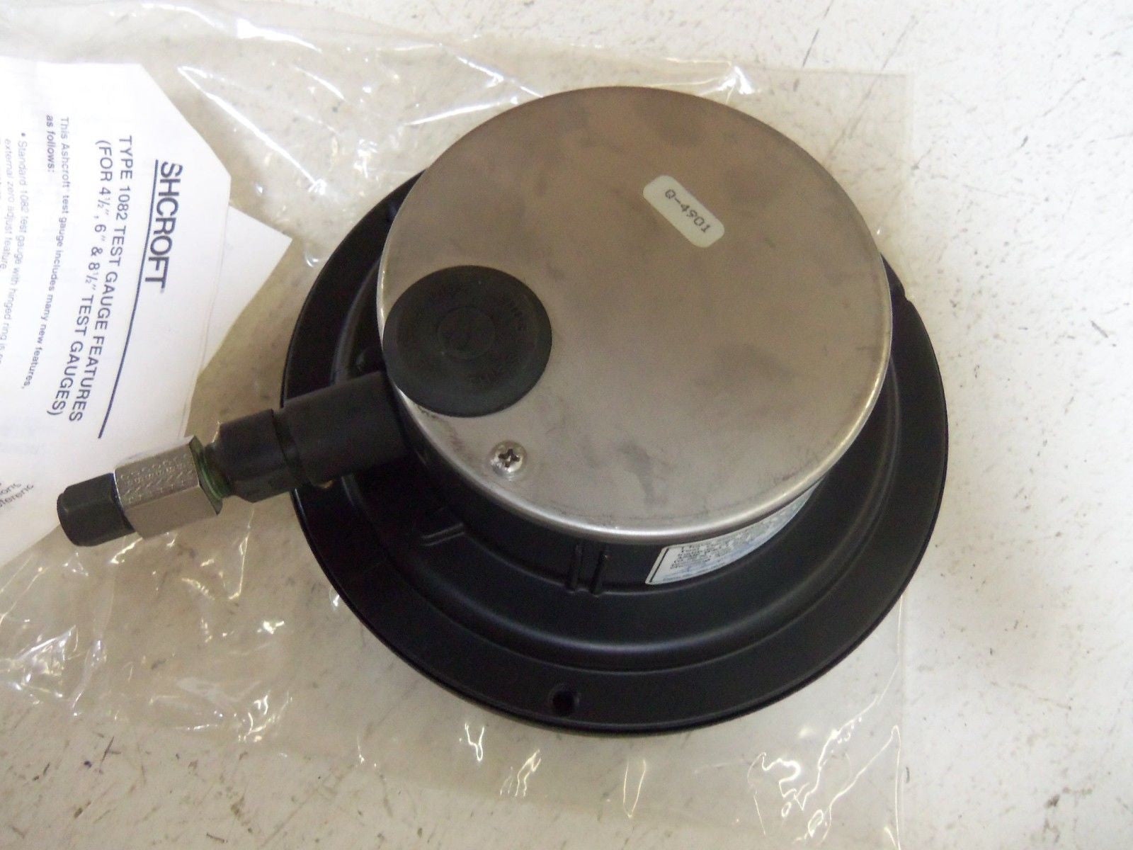 ASHCROFT 601082AS02L-200# TEST GAUGE 0-200 PSI *NEW IN BOX*