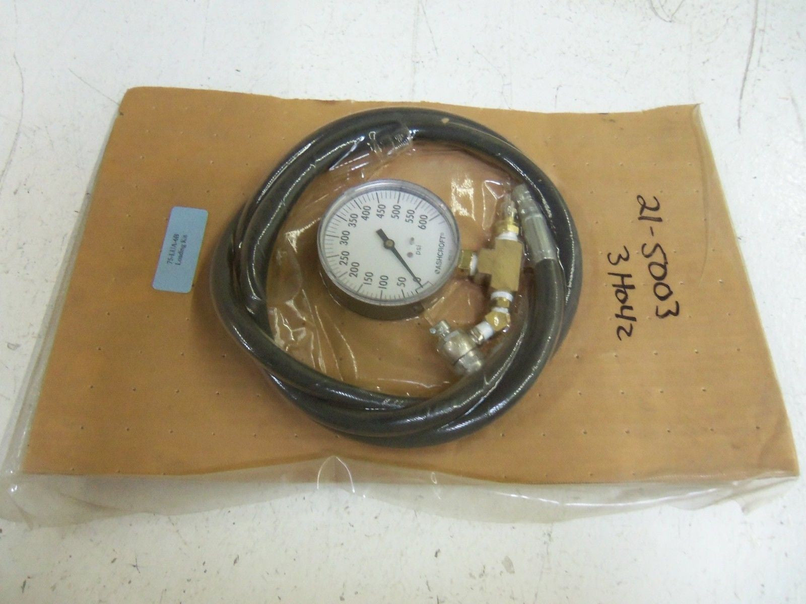 ASHCROFT 75-LUA-6B LOADING KIT *NEW NO BOX*
